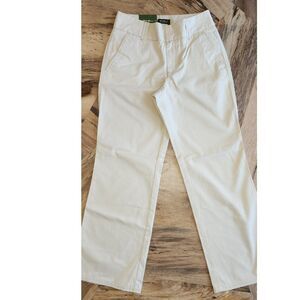 NWT Eddie Bauer Mercer Fit Beige Chino Pants Sz 2